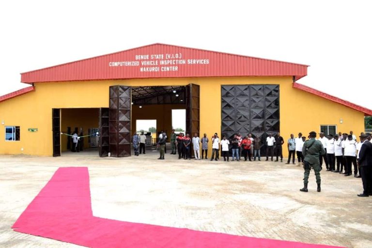 The Computerised Vehicle Inspection Centre, North Bank, Makurdi.