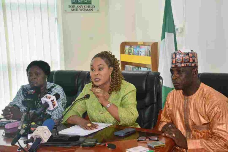 Minister of Women Affairs, Mrs Uju Ohanenye