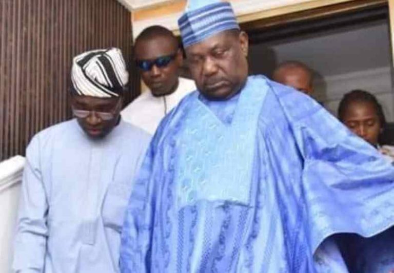 Governor Alia and SGF Akume during the colloquium.