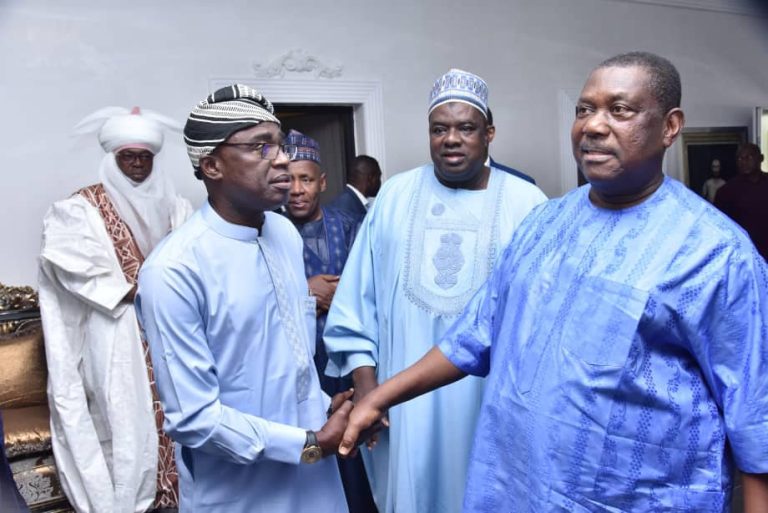 Alia with Akume during the colloquium recently.