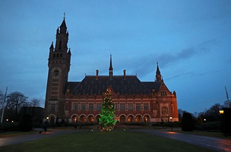 General view of the ICJ in The-Hague