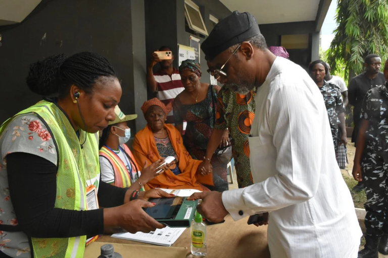 Nigerians To Reap Benefits Of Subsidy Removal Soon- Gbajabiamila Femi Gbajabiamila, President Tinubu's Chief of Staff, at the Surulere Federal Constituency I by-election on Saturday