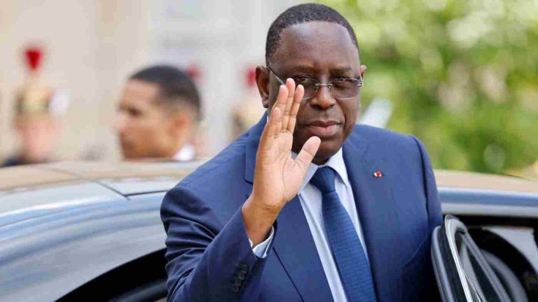 President Macky Sall of Senegal.