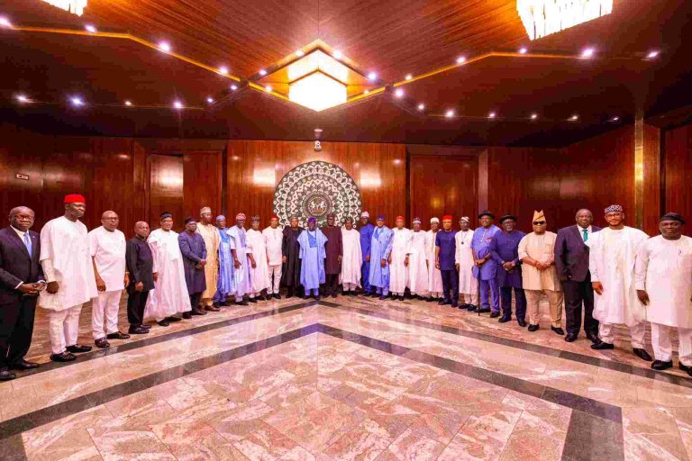 Tinubu-State Governors Meet 1