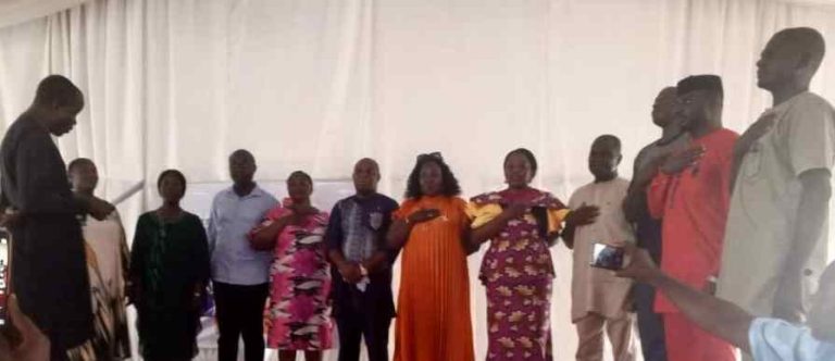 The new SMCS being inaugurated during the 22nd AGM at the SUBEB headquarters, Makurdi