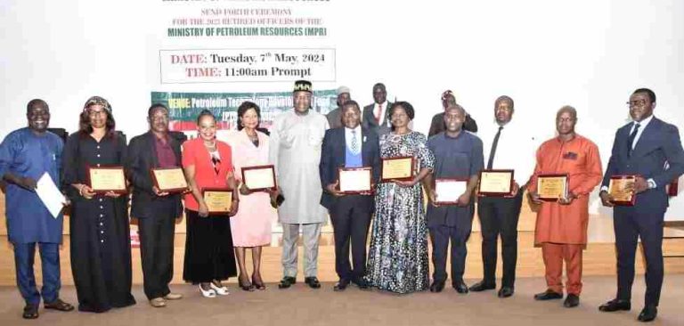 Amb. Ella with awardees
