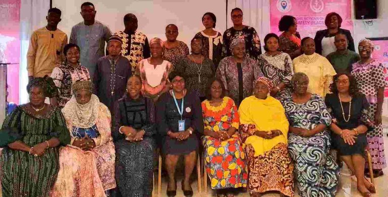 Participants at the project dissemination and closeout event of the Flashlight Actions on Girls Safety, FLAGS, project on Tuesday in Abuja.