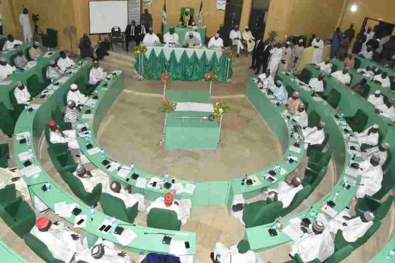 The Kano State House of Assembly at a plenary session.