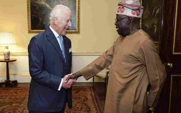 Tinubu at Buckingham Palace