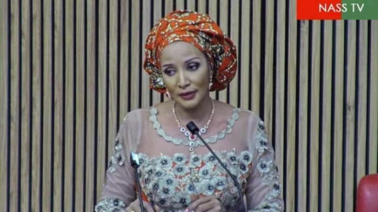 Ojukwu Calls For More Commitment To Peace During Screening Screengrab of Bianca Ojukwu during her ministerial screening.