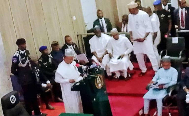 Gov. Ododo Presents N582.4bn 2025 Budget To Kogi Assembly Ododo at the assembly