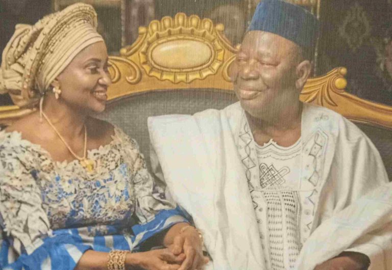 Prof Obekpa and wife