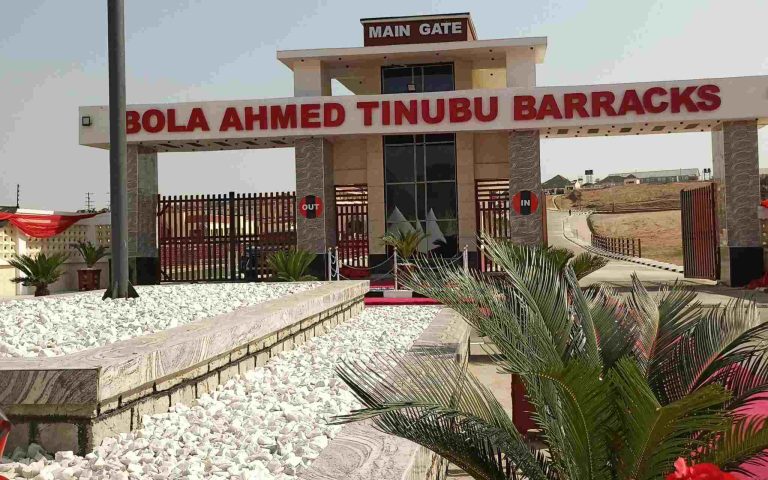 Bola Ahmed Tinubu Barracks