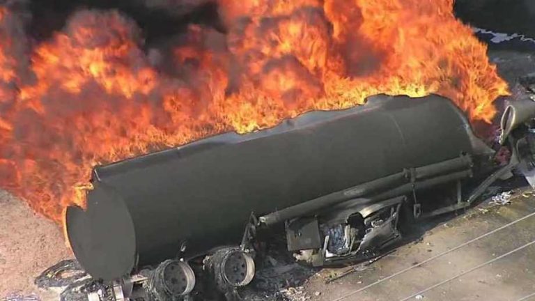 Petrol Tanker Explosion