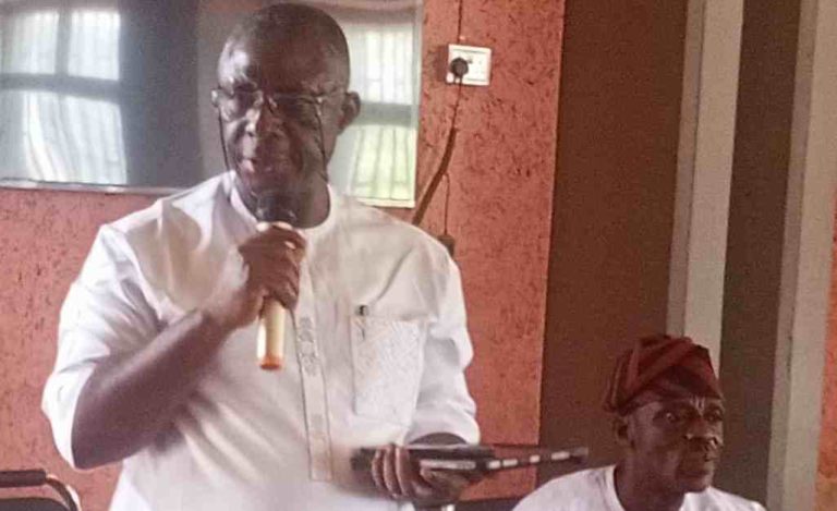 Dr Ikyaan, addressing stakeholders during the Thursday meeting on the 2024-2025 school census.