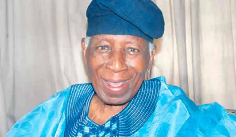Ex-Oyo Governor dies At 89 Olunloyo