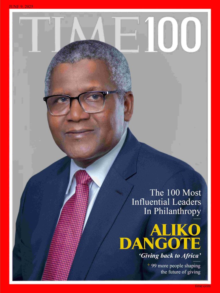 Aliko Dangote Named Among TIME’s 100 Most Influential Philanthropists