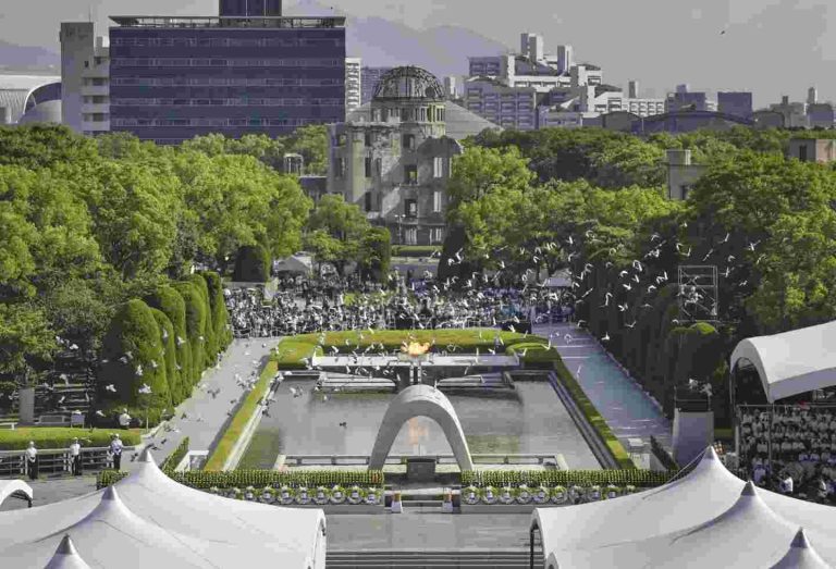 Hiroshima Marks 80 Years Since Atomic Bombing Hiroshima