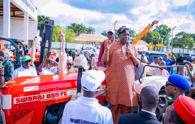 Deputy Governor Ode, during the launch.