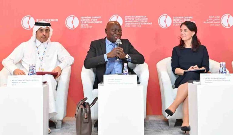 Global coalition at Doha event