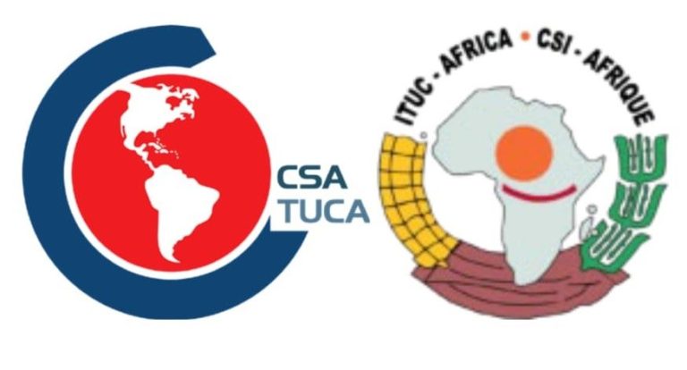 TUCA-ITUC-Africa Logo