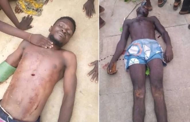 Video: Wailing Nasarawa Community Block Lafia-Makurdi Highway As 2 Killed In Deadly Bandit Attack Victims of the bandit attack in Nasarawa State.
