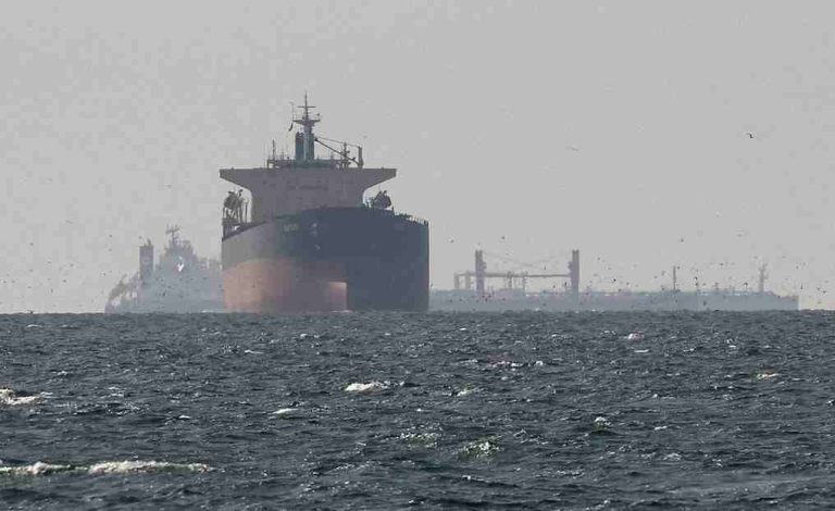 Tankers sail in the Gulf