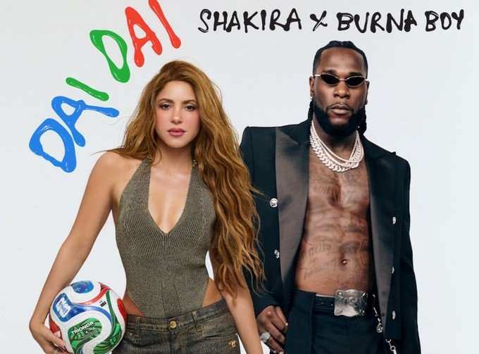 Shakira, Burna Boy Release Official FIFA World Cup Song ‘Dai Dai’ Dai-Dai