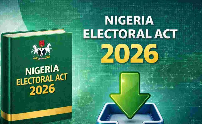 Electoral Act 2026