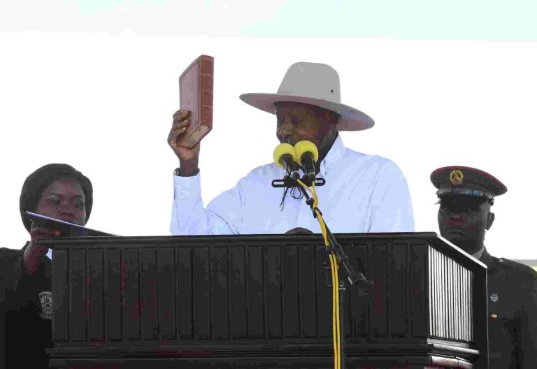 Uganda's President and the leader of ruling National Resistance Movement (NRM) party, Yoweri Museveni