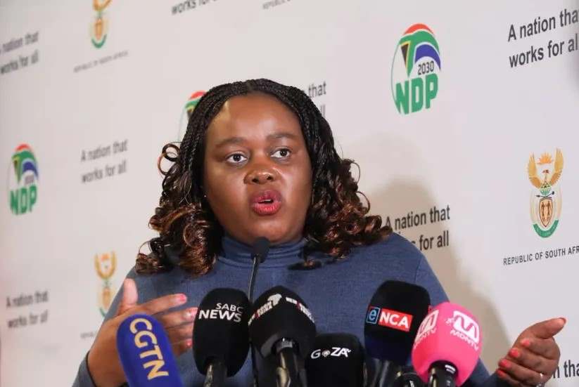 Mmamoloko Kubayi, South Africa's Minister of Justice and Constitutional Development. Credit - X@mmkubayi.