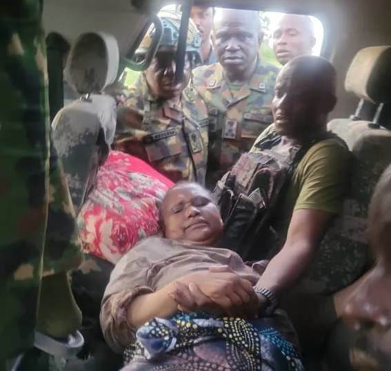 DHQ Confirms Rescue Of Late Gen. Rabe Abubakar’s Wife From Bandits Wife of Gen. Rabe Abubakar