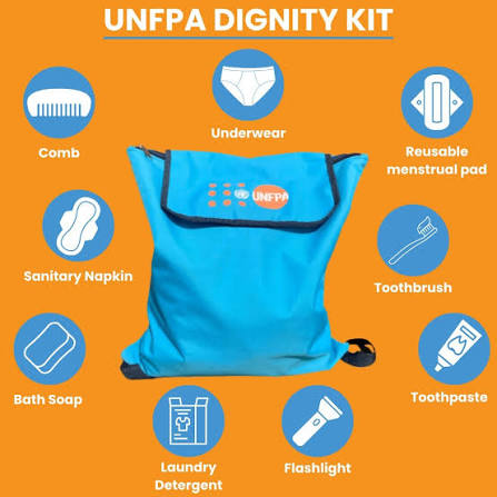 Benue Govt, Partners Distribute Dignity Kits To Girls In IDP Camp Dignity Kit