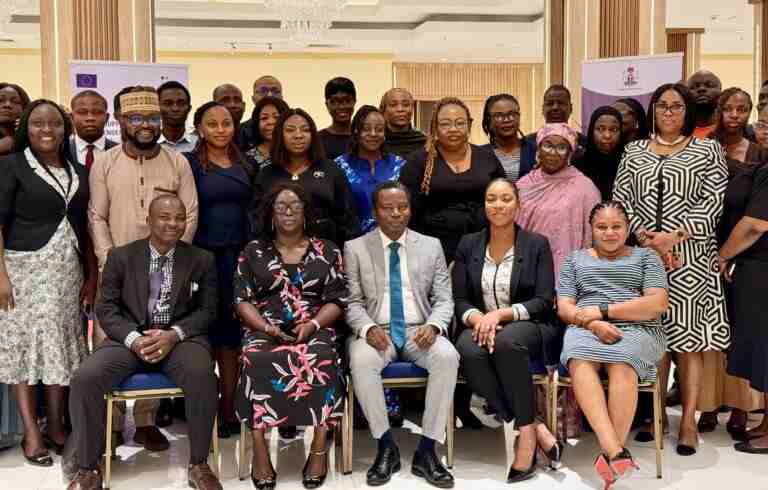 FG Deploys Platform For Tracking Cases Of Violence Against Women Participants at the national validation and capacity-building workshop on the Violence Against Women (VAW) Reporting System. (NAN)