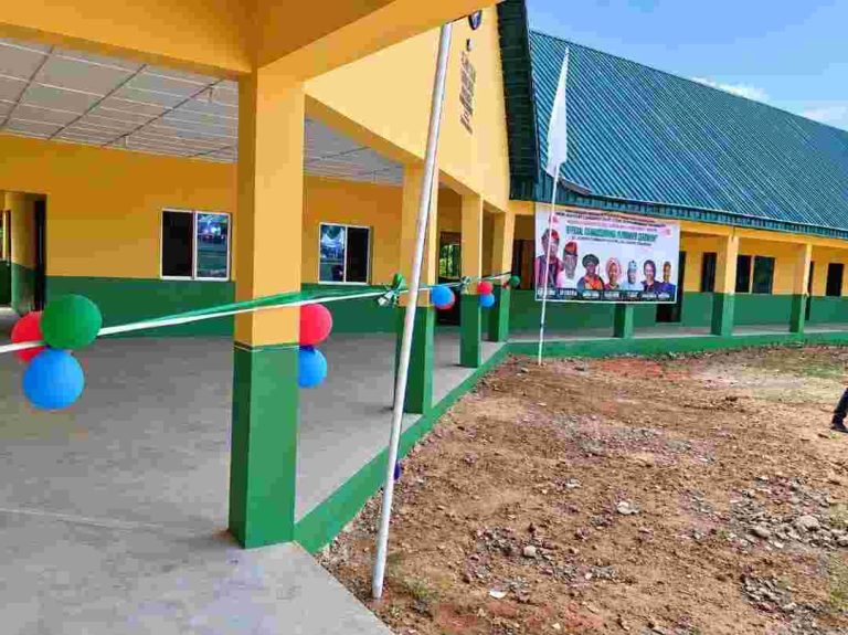 Agbangwe’s St. Joseph’s Primary School Rebirth Offers New Hope For Benue’s Rural Education A view of the reconstructed St Joseph's Primary School, Agbangwe.