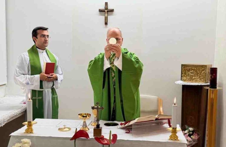 Pope Continues ‘Steady Improvement,’ Celebrates Mass For Gemelli Staff Pope Leo XIV celebrates Mass for Gemelli medical staff on his fourth day in hospital